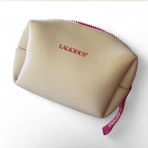Lalicious White Cosmetic Bag